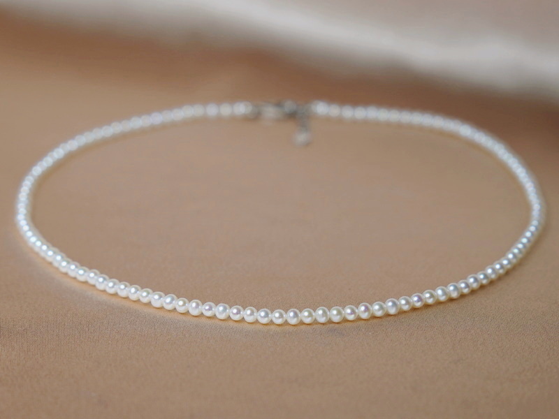 gyöngy nyaklánc valódi gyöngyökkel